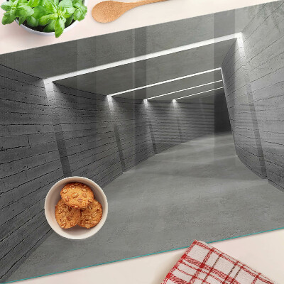 Szklana deska do krojenia Nowoczesna architektura wnętrz