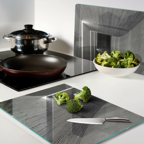 Glazen snijplanken Moderne interieurarchitectuur