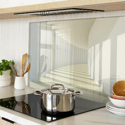 Snijplanken glas Architectonisch perspectief met een spiegeleffect