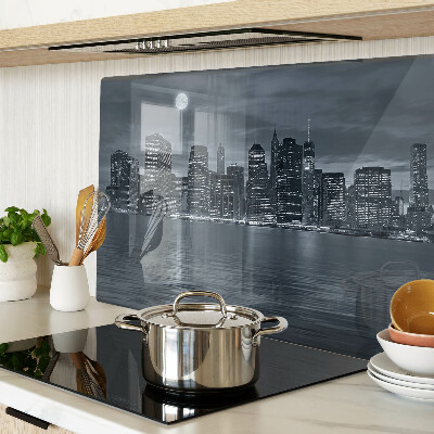 Szklana deska do krojenia Panorama nocnego miasta