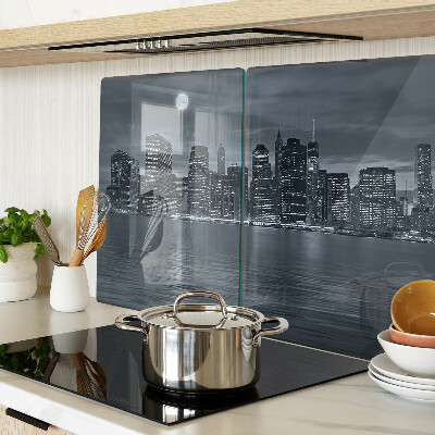 Szklana deska do krojenia Panorama nocnego miasta