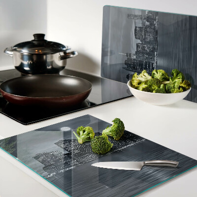 Szklana deska do krojenia Panorama nocnego miasta