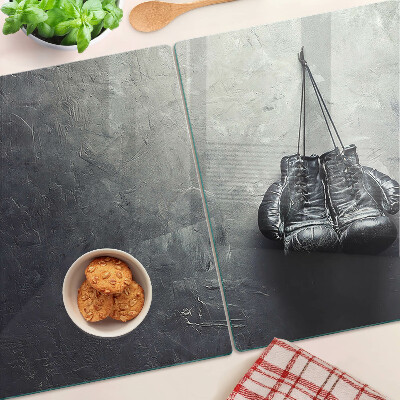 Szklana deska do krojenia Fotel w minimalistycznym wnętrzu