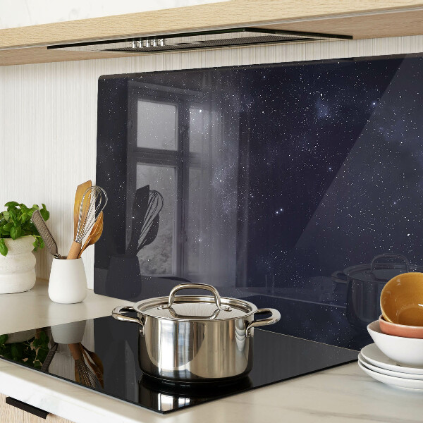 Szklana deska kuchenna Kosmiczny wszechświat z gwiazdami