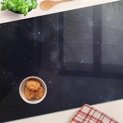 Szklana deska kuchenna Kosmiczny wszechświat z gwiazdami