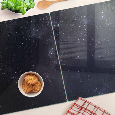 Szklana deska kuchenna Kosmiczny wszechświat z gwiazdami