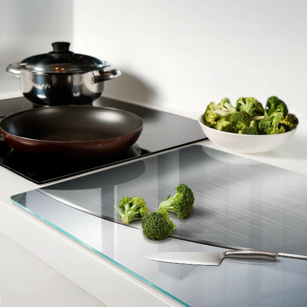 Szklana deska do krojenia Metaliczny połysk z refleksami