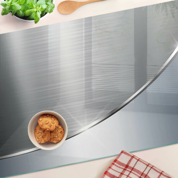 Szklana deska do krojenia Metaliczny połysk z refleksami