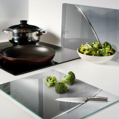 Szklana deska do krojenia Metaliczny połysk z refleksami