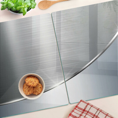 Szklana deska do krojenia Metaliczny połysk z refleksami