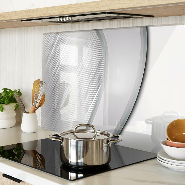 Szklana deska do krojenia Abstrakcyjny wzór falisty