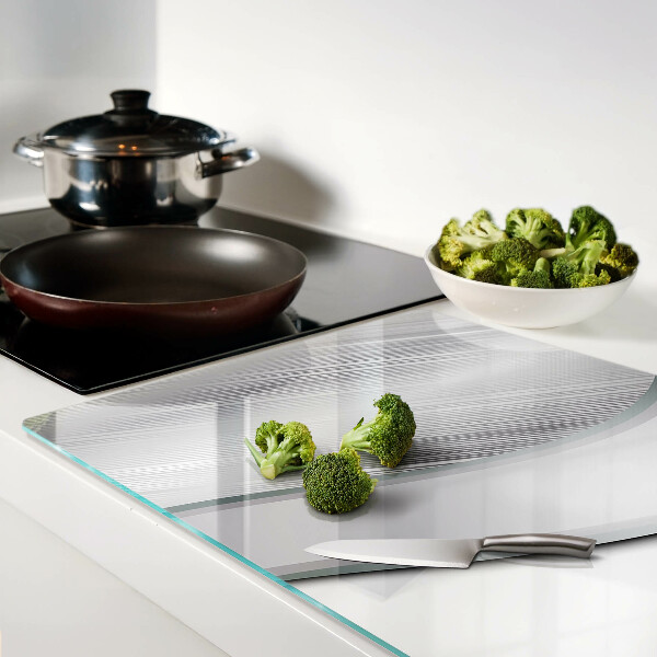 Snijplanken van glas Abstract golvend patroon