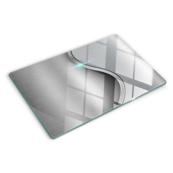 Snijplanken glas Modern design met een golf