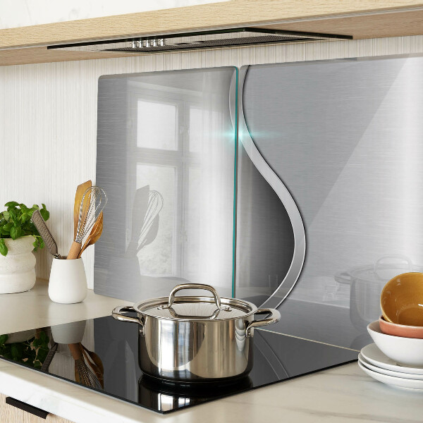 Snijplanken glas Modern design met een golf