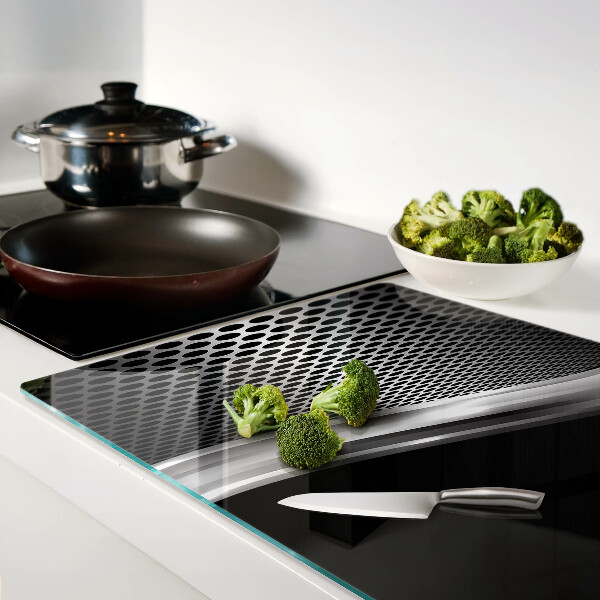 Glazen snijplanken Futuristisch patroon met golven