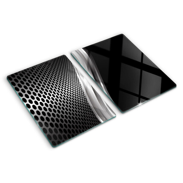 Deska kuchenna szklana Futurystyczny wzór z falami