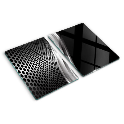 Deska kuchenna szklana Futurystyczny wzór z falami