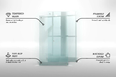 Deska do krojenia transparentna podwójna