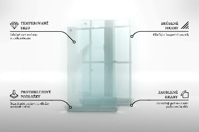 Snijplanken glas Transparant dubbel