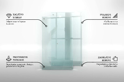 Deska do krojenia transparentna podwójna