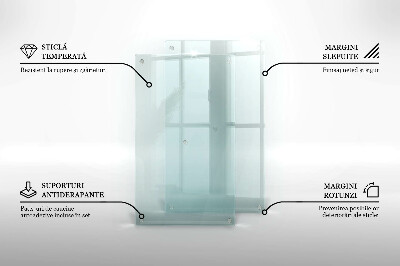 Snijplanken glas Transparant dubbel
