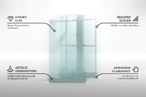 Deska do krojenia transparentna podwójna