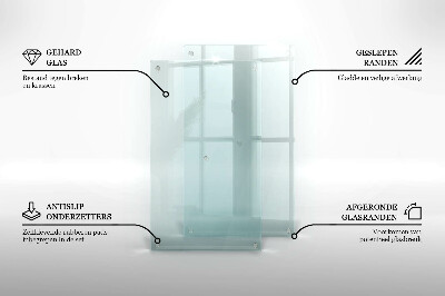 Deska do krojenia transparentna podwójna