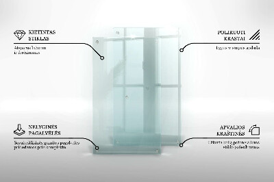 Deska do krojenia transparentna podwójna