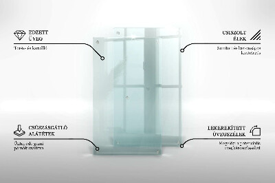 Snijplanken glas Transparant dubbel