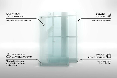 Deska do krojenia transparentna podwójna