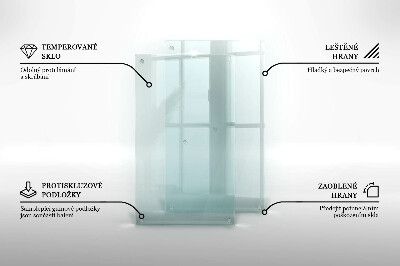 Snijplanken glas Transparant dubbel