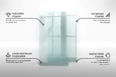 Snijplanken glas Transparant dubbel