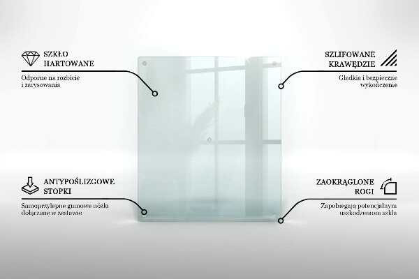 Snijplanken van glas Transparant rechthoekig