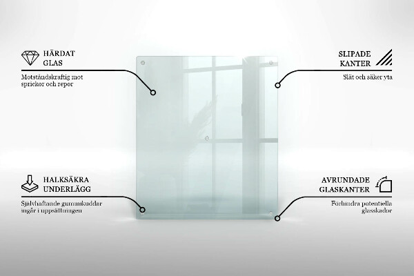 Snijplanken van glas Transparant rechthoekig