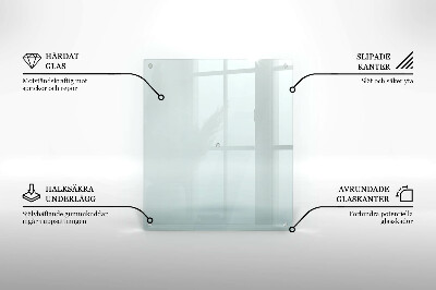 Snijplanken van glas Transparant rechthoekig