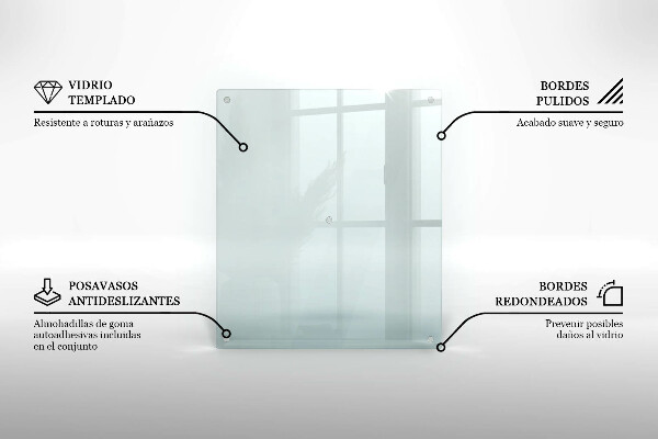 Snijplanken van glas Transparant rechthoekig