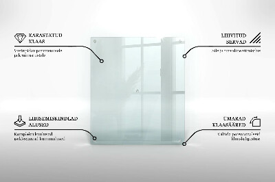 Snijplanken van glas Transparant rechthoekig