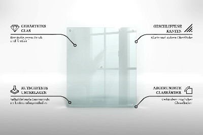 Snijplanken van glas Transparant rechthoekig