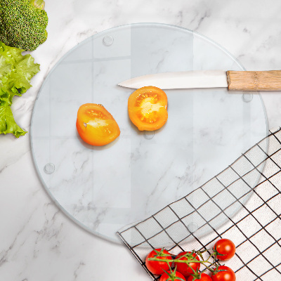 Deska do krojenia transparentna okrągła okrągła