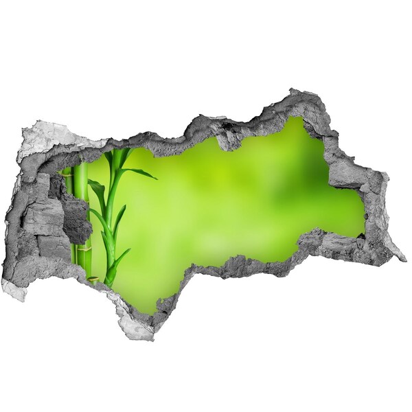 Samoprzylepna naklejka na ścianę Zielona oaza za murem