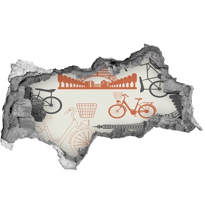 Fototapeta dziura na ścianę Paryż w detalach