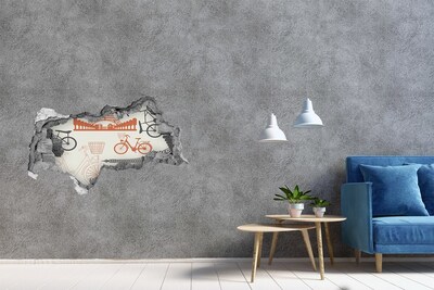 Fototapeta dziura na ścianę Paryż w detalach