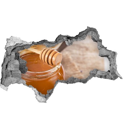 3D muursticker gescheurde muur Honing rechtstreeks uit de bijenkorf