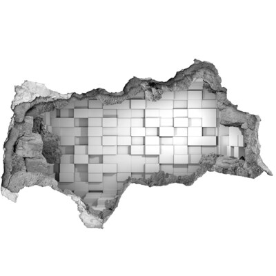 Dziura 3d fototapeta ścienna Nowoczesna przestrzeń za ścianą