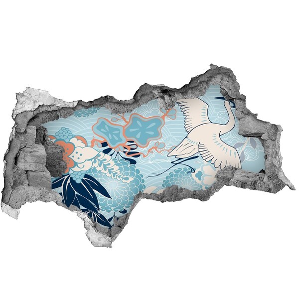 Dziura 3d fototapeta naklejka Podwodny świat koralowców