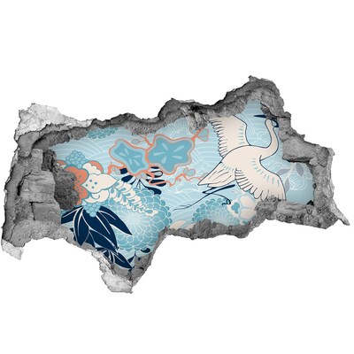 Dziura 3d fototapeta naklejka Podwodny świat koralowców