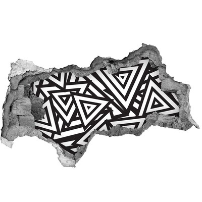 Fotoobraz dziura na ścianę naklejka Abstrakcyjne wzory geometryczne