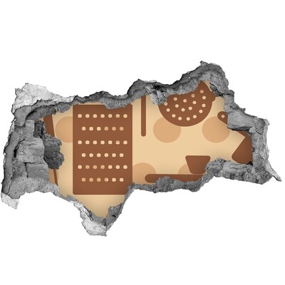 plakfolie tegels Interieur met een retro-thema