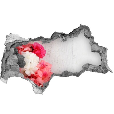 keuken tegelstickers Een bloemenparadijs achter de muur