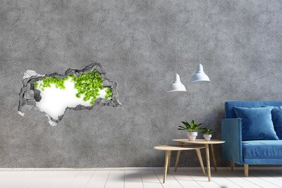 plakfolie tegels Een groene oase achter de muur